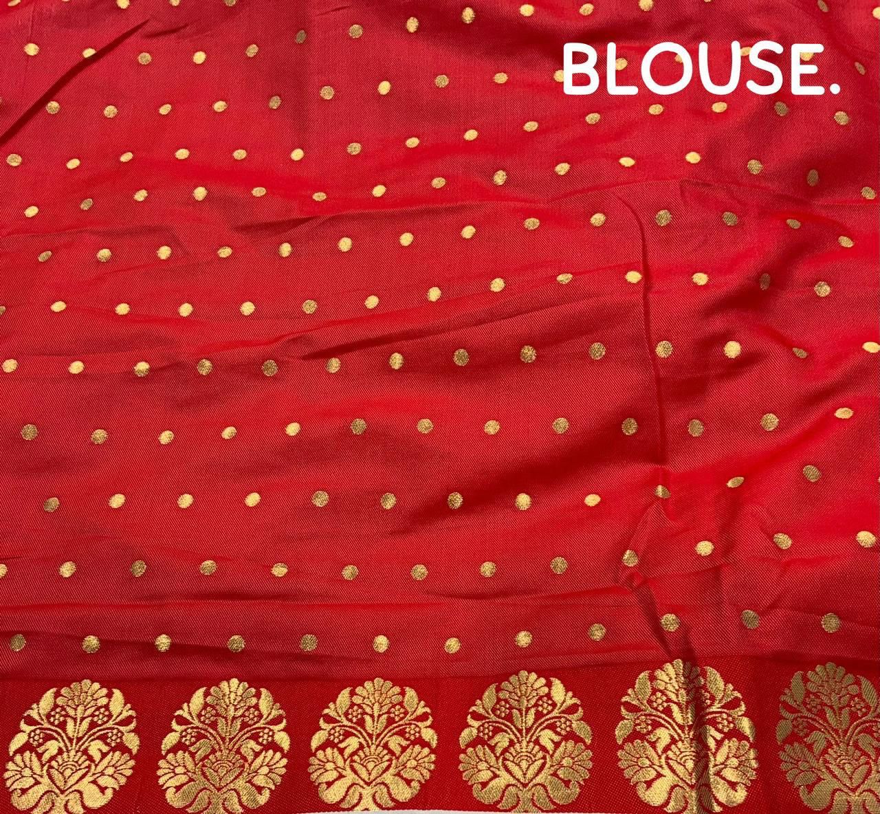 "Gradient Bliss Soft Silk Saree: White to Red & Black to Red with Bentex Border"