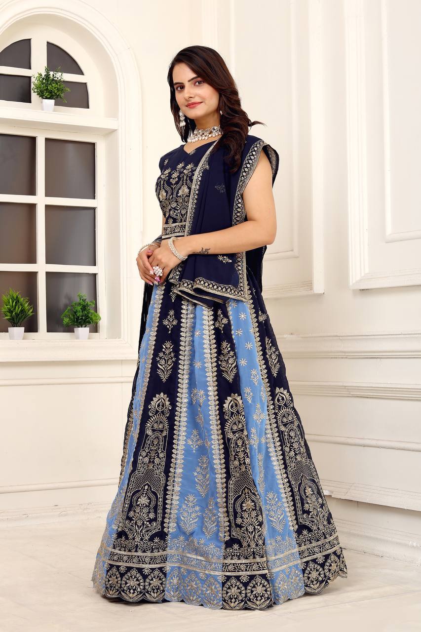 Traditional Navratri Wear Lehenga Choli Set