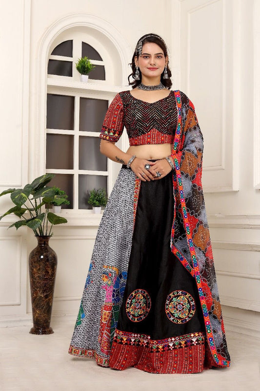 Designer Traditional Navratri Lehenga Choli Set