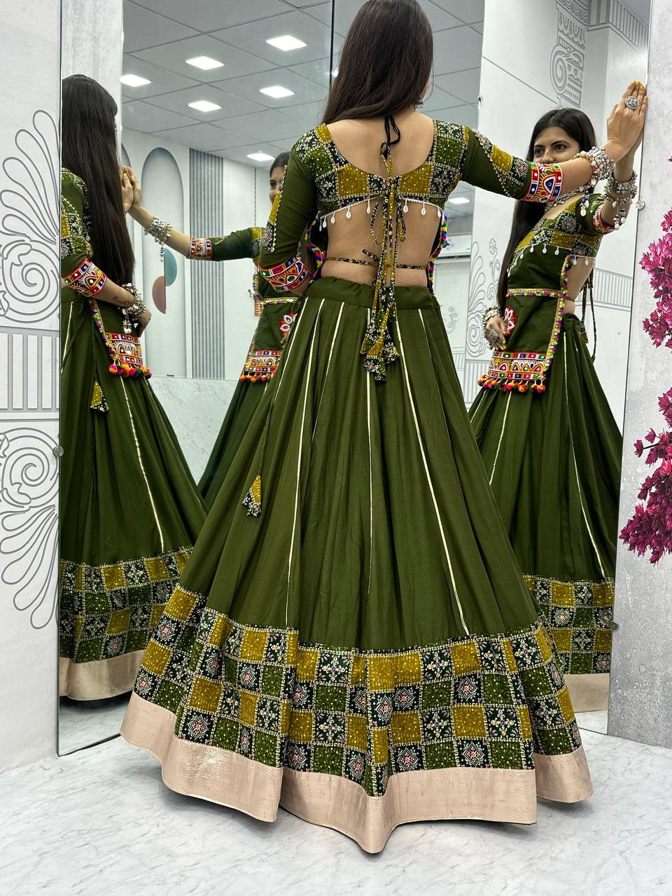 Navratri Special Ready-to-Wear Traditional Lehenga Choli Set