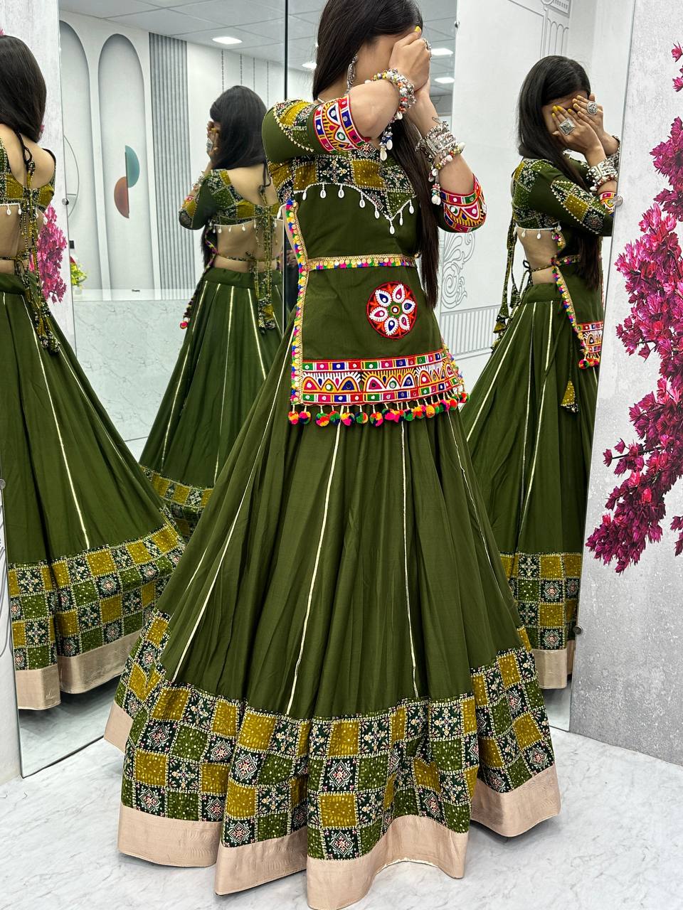 Navratri Special Ready-to-Wear Traditional Lehenga Choli Set