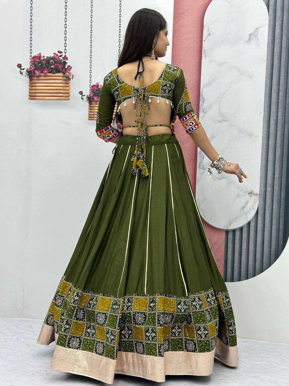 Navratri Special Ready-to-Wear Traditional Lehenga Choli Set