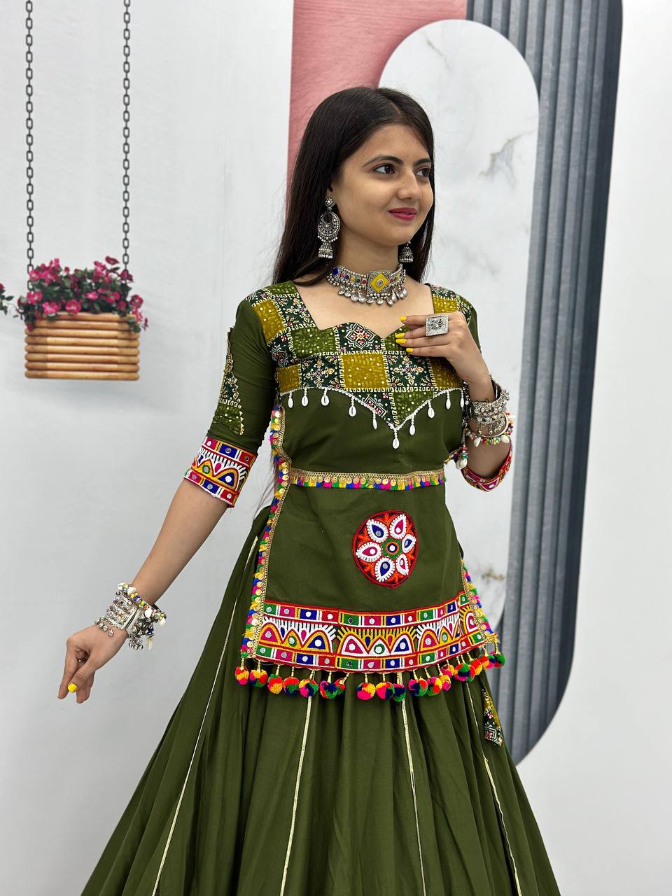 Navratri Special Ready-to-Wear Traditional Lehenga Choli Set