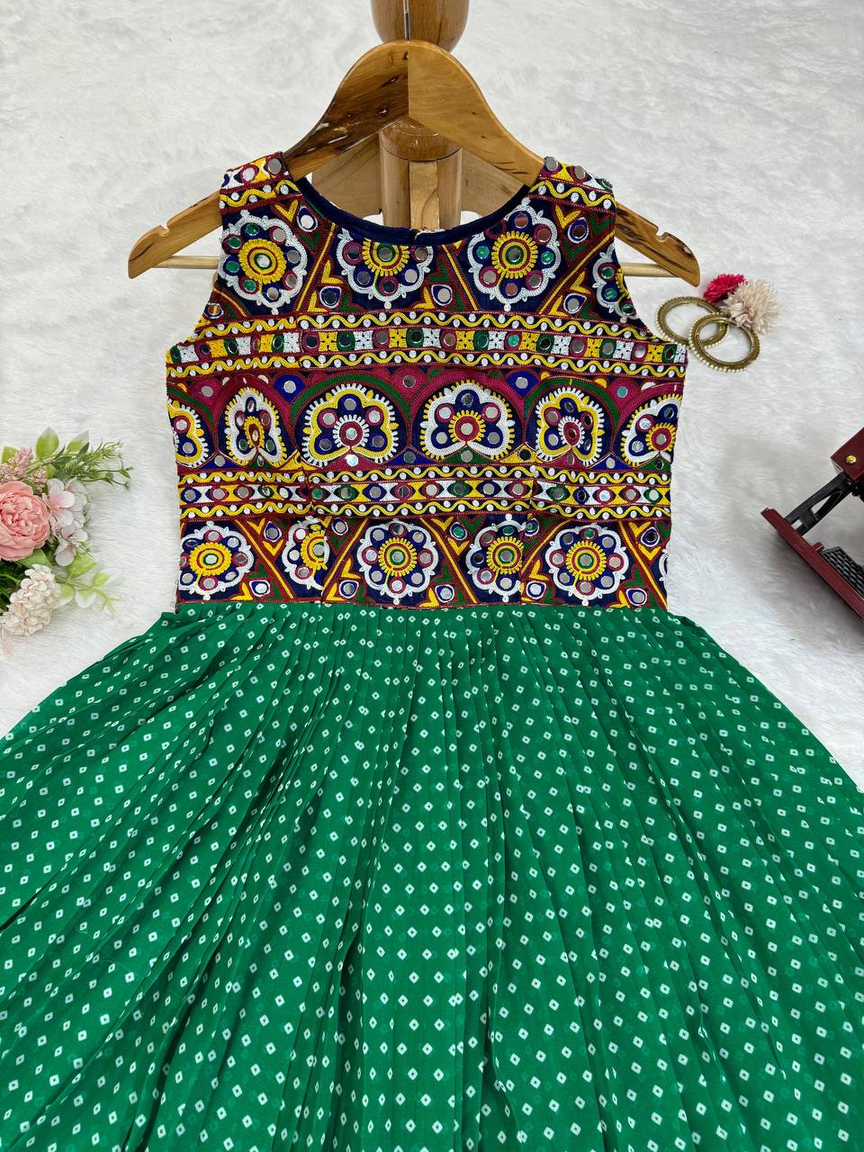 Traditional Navratri Wear Kurta Top