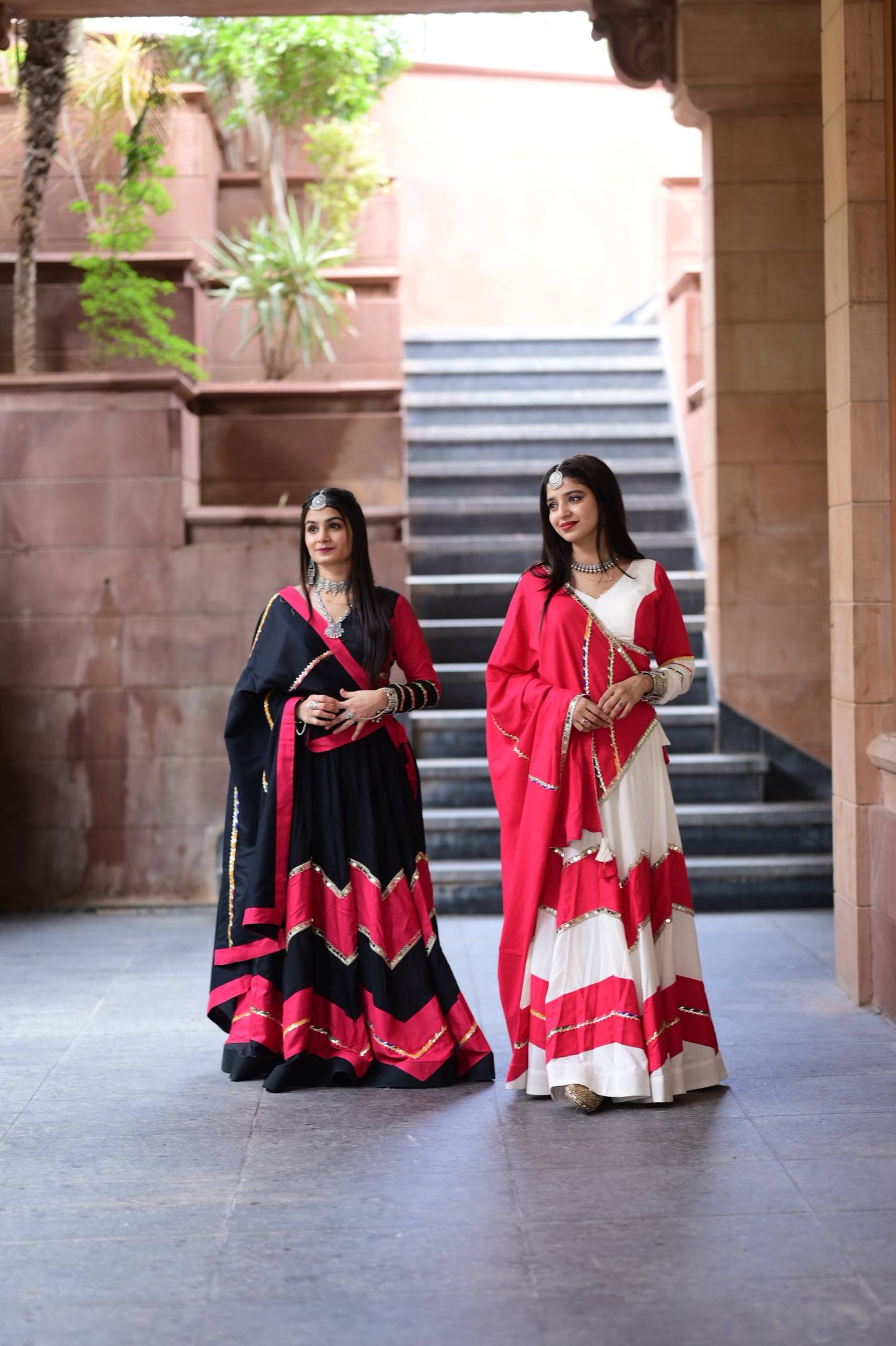 Navratri Special  Rayon Cotton Ready to Wear Lehenga Choli Set