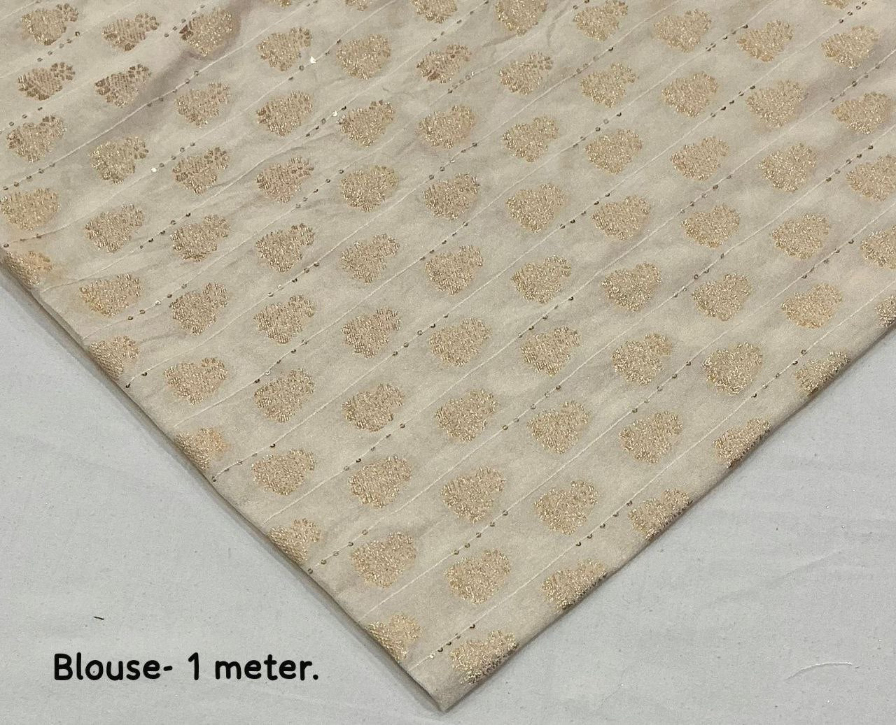 Zari Woven Laheriya & Bandhani Rani Pink Chiffon Saree with Banarasi Silk Blouse